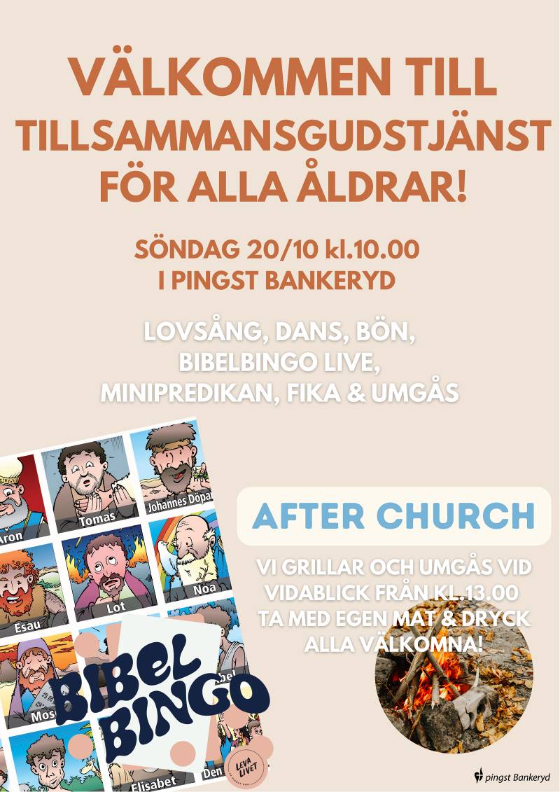 Tillsammansgudstjänst 20/10